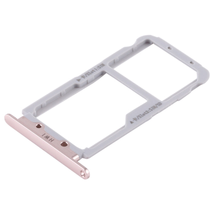 Gold SIM Card / Micro SD Card Tray for Huawei Nova 2s - Replacement Part, Professional Installation Recommended