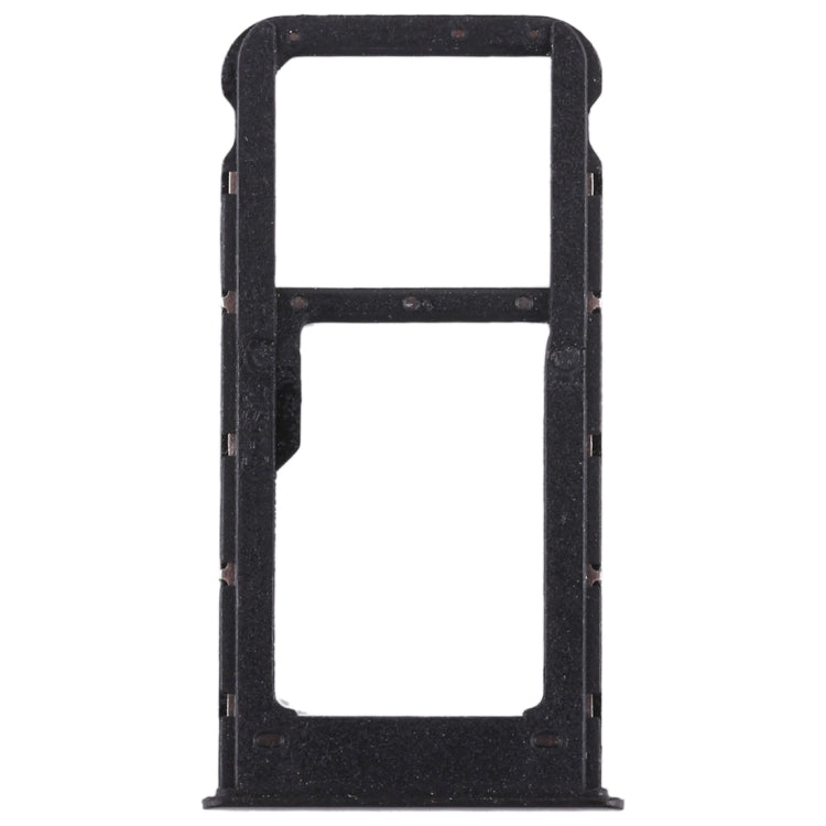 SIM Card Tray & Micro SD Card Tray for Huawei P Smart (Enjoy 7S) - Black Replacement Part