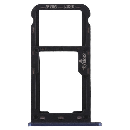 SIM Card Tray and Micro SD Card Tray for Huawei Enjoy 7 - Replacement Part (Blue)