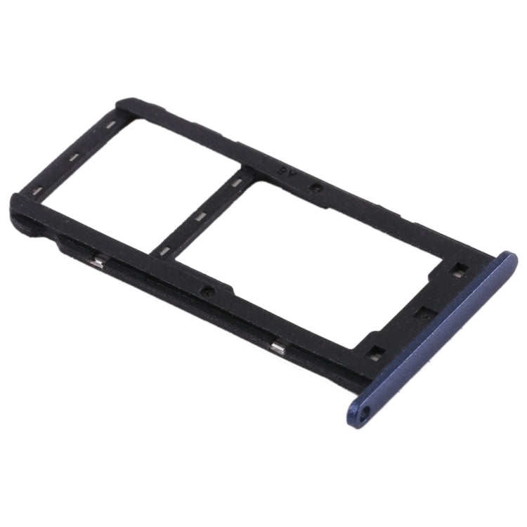 SIM Card Tray and Micro SD Card Tray for Huawei Enjoy 7 - Replacement Part (Blue)