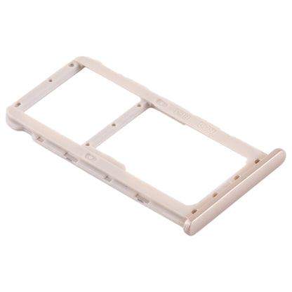 Gold SIM Card Tray + Micro SD Card Tray for Huawei Maimang 6 / Mate 10 Lite - Replacement Part