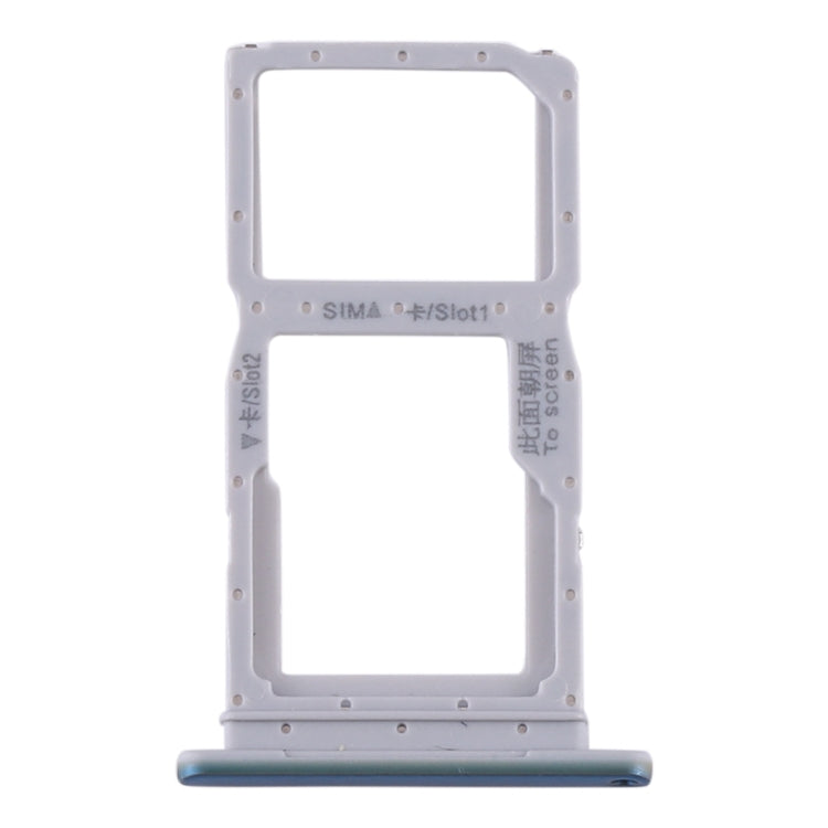 Huawei P Smart Pro 2019 SIM Card Tray + Micro SD Card Tray Replacement (Blue) - Quality Checked