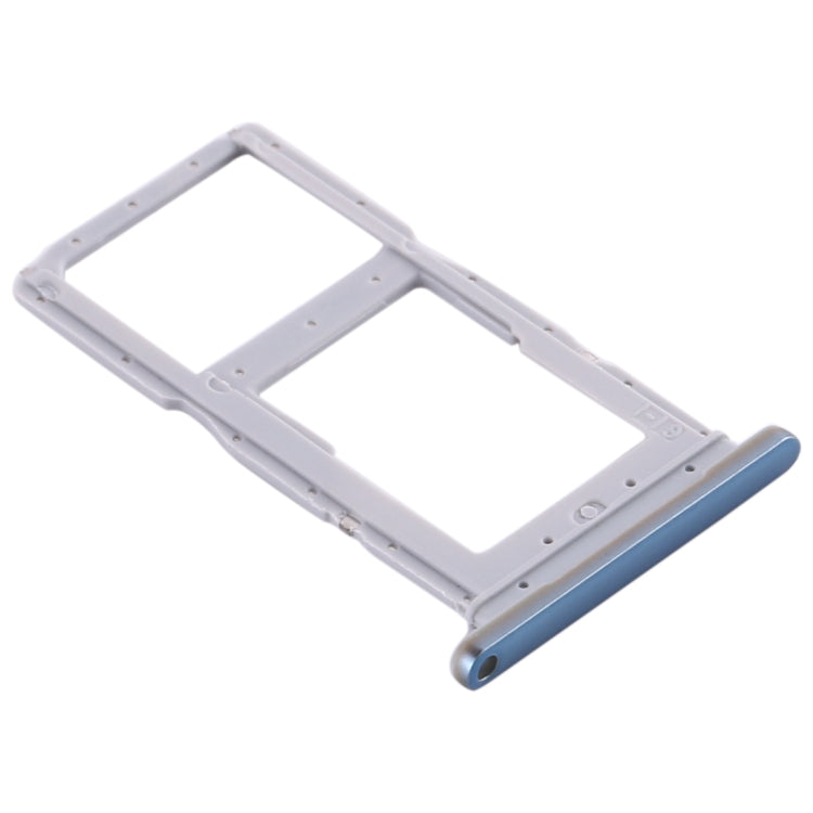 Huawei P Smart Pro 2019 SIM Card Tray + Micro SD Card Tray Replacement (Blue) - Quality Checked