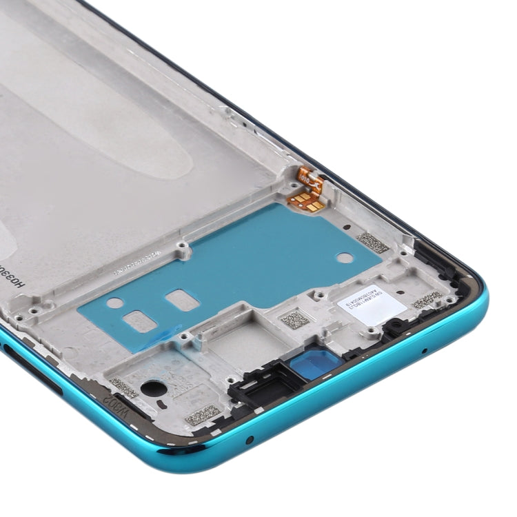 Replacement Front Housing LCD Frame Bezel Plate for Xiaomi Redmi Note 9S, Note 9 Pro (India), Note 9 Pro Max & Note 10 Lite (Green)