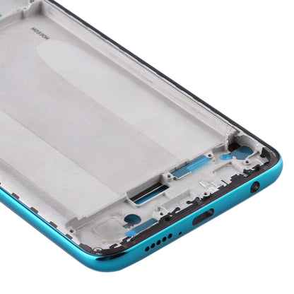Replacement Front Housing LCD Frame Bezel Plate for Xiaomi Redmi Note 9S, Note 9 Pro (India), Note 9 Pro Max & Note 10 Lite (Green)
