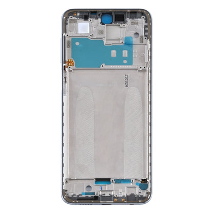 Silver Front Housing LCD Frame Bezel Plate Replacement for Xiaomi Redmi Note 9S, 9 Pro (India), 9 Pro Max, Note 10 Lite