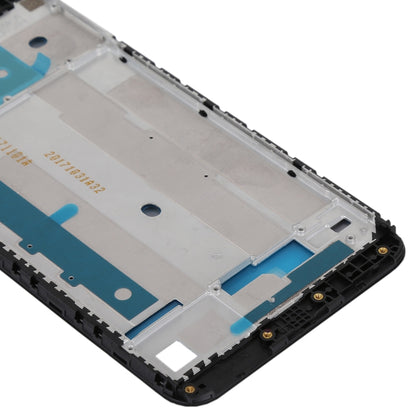 Black Front Housing LCD Frame Bezel Plate Replacement for Xiaomi Redmi Note 5A Prime / Y1