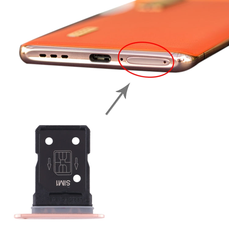 OPPO Find X2 Pro Gold SIM Card Tray Replacement - Compatible SIM Card Tray for Easy Installation