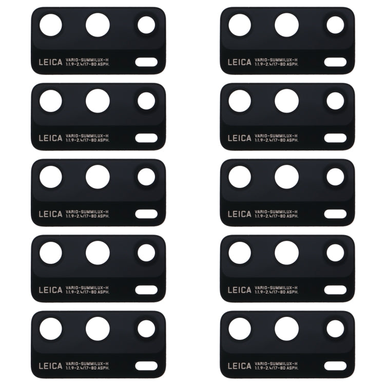 10-Pack Replacement Back Camera Lens for Huawei P40 - Compatible, Quality Checked, Professional Installation Recommended