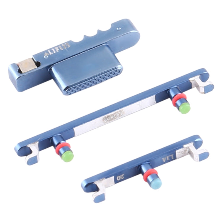 OnePlus 8 Replacement Power and Volume Control Buttons (Blue) - Perfect Fit, Professional Installation Recommended