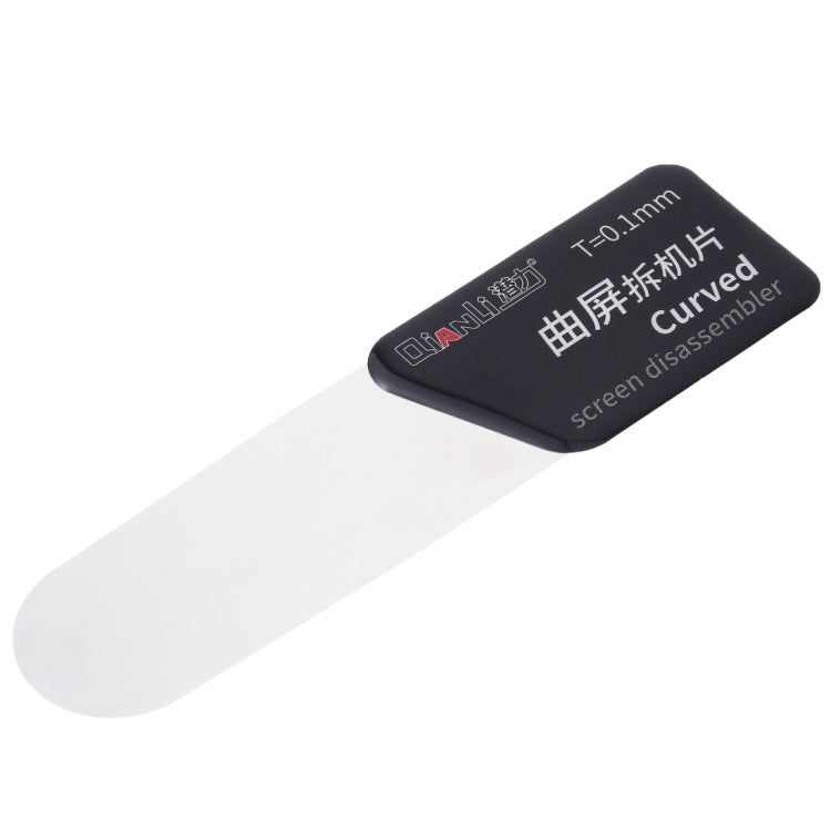 10 PCS QIANLI Ultra Thin Curved Screen Pry Spudger Tools for Mobile Phone Disassembly & Repair