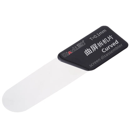 10 PCS QIANLI Ultra Thin Curved Screen Pry Spudger Tools for Mobile Phone Disassembly & Repair