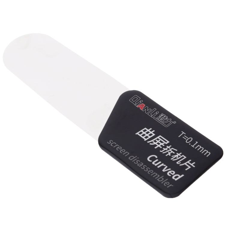 10 PCS QIANLI Ultra Thin Curved Screen Pry Spudger Tools for Mobile Phone Disassembly & Repair
