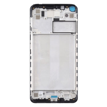 Black Front Housing LCD Frame Bezel Plate Replacement for Xiaomi Redmi Note 9 / Redmi 10X 4G