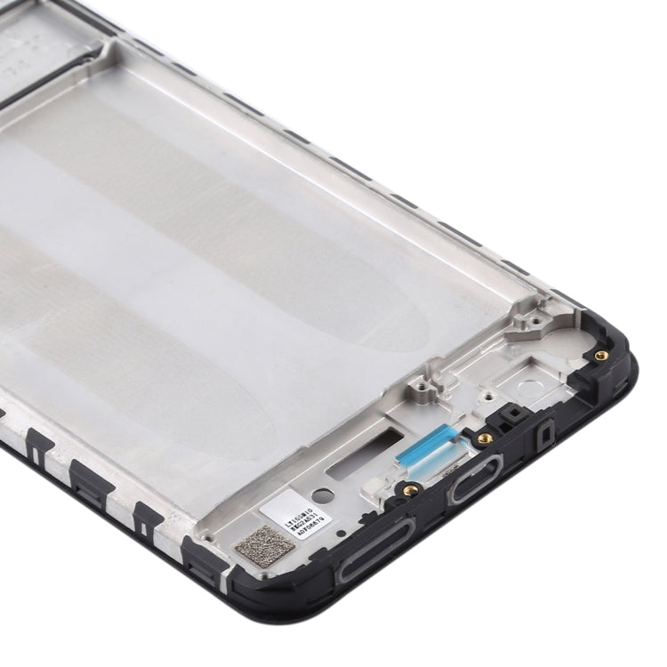Black Front Housing LCD Frame Bezel Plate Replacement for Xiaomi Redmi Note 9 / Redmi 10X 4G