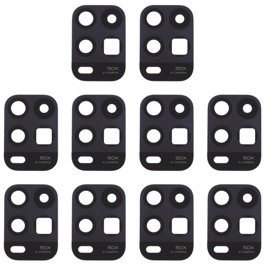 10 PCS Replacement Back Camera Lens for Xiaomi Mi 10 Youth 5G - Quality Checked & Fully Compatible