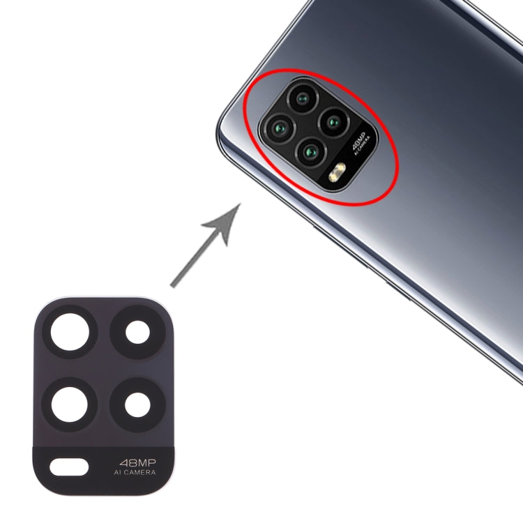 10-Pack Replacement Back Camera Lens for Xiaomi Mi 10 Lite 5G - Quality Checked & Fully Compatible