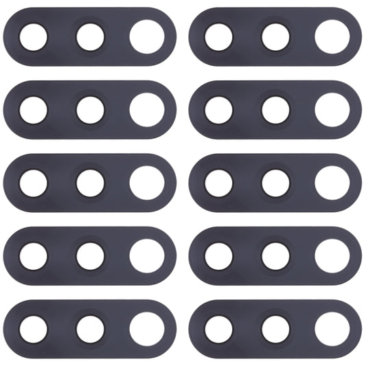 10 PCS Replacement Back Camera Lens for Nokia 4.2 / TA-1184 / TA-1133 / TA-1149 / TA-1150 / TA-1157 (Black)