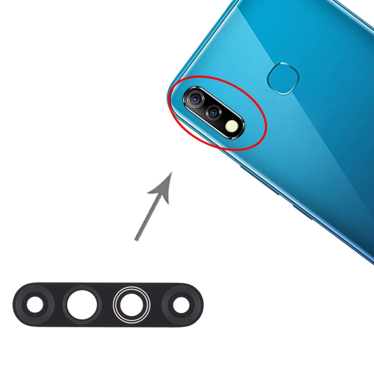 Infinix Hot 8 Replacement Back Camera Lens - 10pcs Set, Professional Installation Recommended