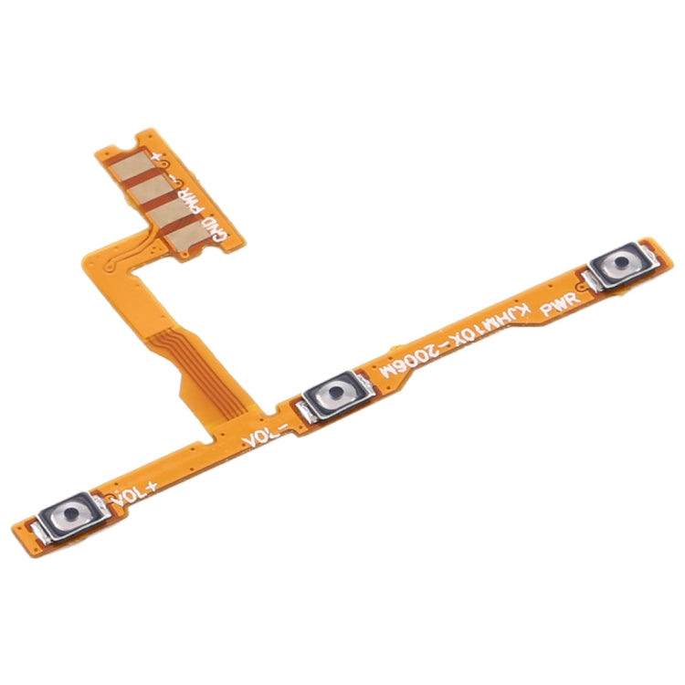 Replacement Power & Volume Button Flex Cable for Xiaomi Redmi 10X 4G / Redmi Note 9 - Professional Install Recommended