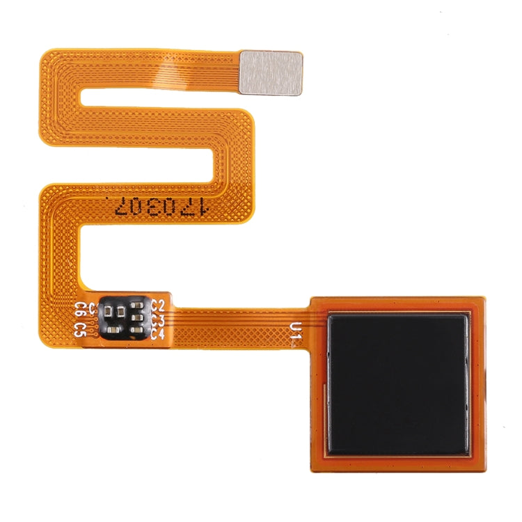 High-Quality Fingerprint Sensor Flex Cable for Xiaomi Redmi Note 4 (Black) - Replacement Part
