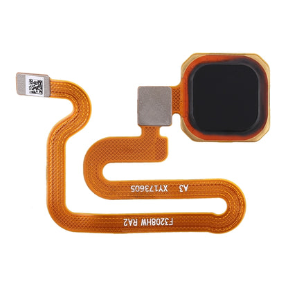 High-Quality Black Fingerprint Sensor Flex Cable for Vivo X20 Plus / X20 - Replacement Part