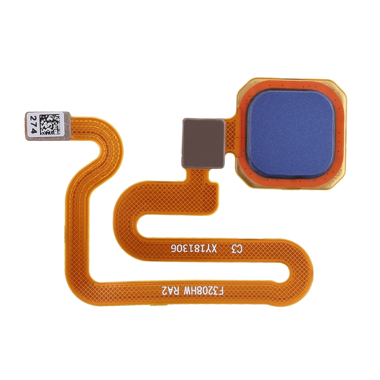 High-Quality Fingerprint Sensor Flex Cable for Vivo X20 Plus / X20 - Reliable Replacement Part (Blue)