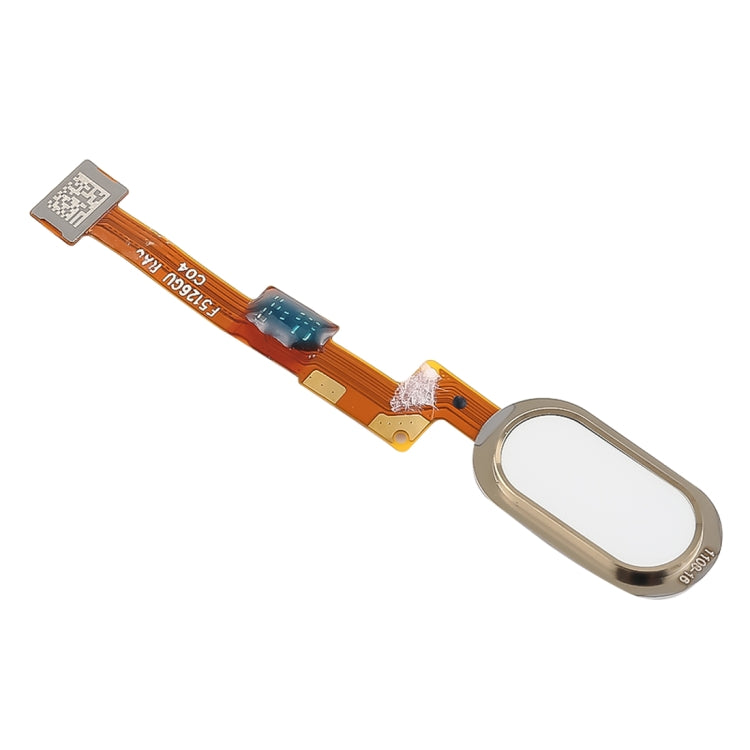 High-Quality Fingerprint Sensor Flex Cable for Vivo Y66/Y67 (Gold) - Replacement Part