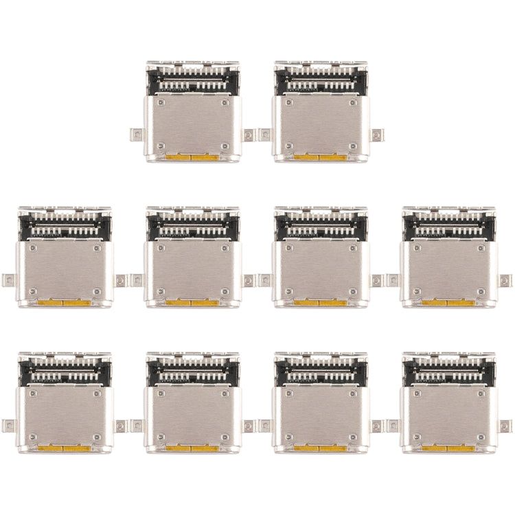 10-Pack Charging Port Connectors for Nokia N950 - Replace Broken Parts, Professional Installation Recommended