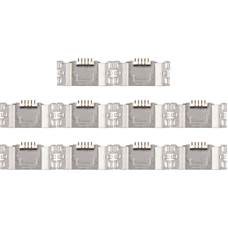10-Pack Charging Port Connectors for Nokia 6 - Replacement Parts for Mobile Phone Repair