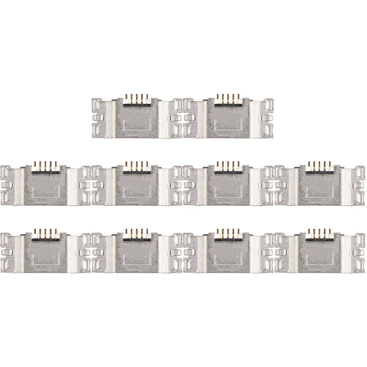 10-Pack Charging Port Connectors for Nokia 6 - Replacement Parts for Mobile Phone Repair