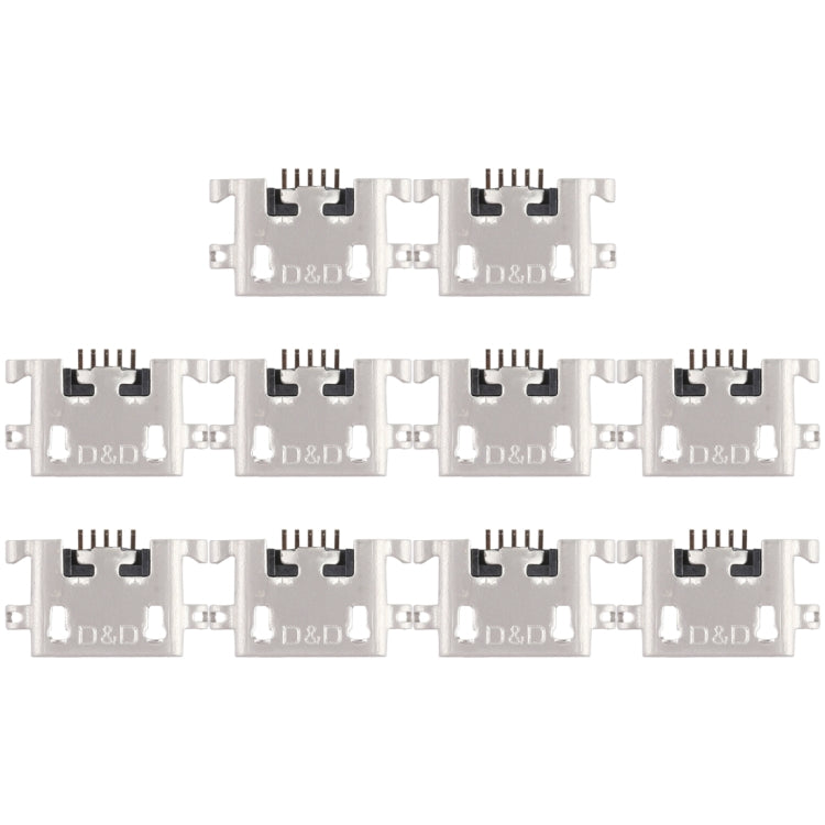 10-Pack Charging Port Connector for Xiaomi Redmi Note 3, Redmi 6 & Redmi 6A - Quality Replacement Parts