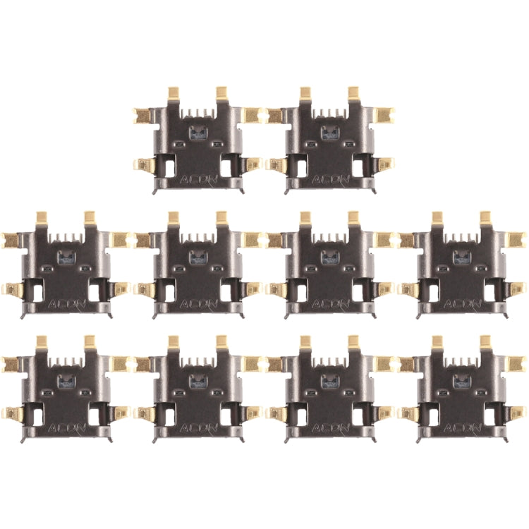 10 Pack Charging Port Connectors for HTC One X / Desire 700 - High Quality Replacement Parts
