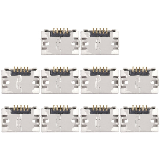 10-Pack HTC Desire 728 Charging Port Connectors - High Quality Replacement Parts for Mobile Repair