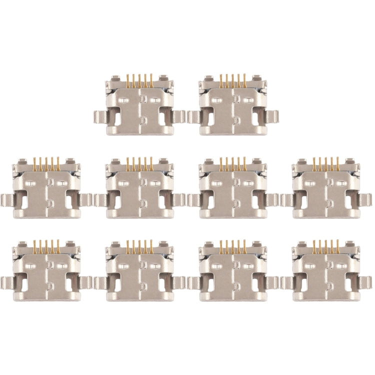 10-Pack Charging Port Connectors for HTC Desire 820 / Desire 300 - High Quality Replacement Parts