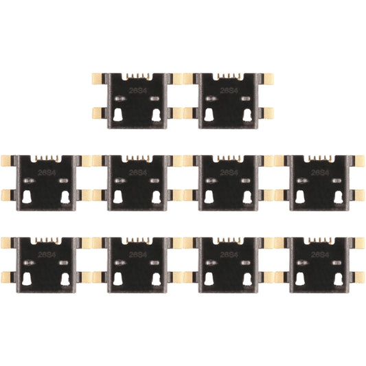 10 Pack Charging Port Connectors for HTC One X (S720e) - Reliable Replacement Parts
