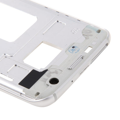High-Quality Silver Front Housing LCD Frame Bezel Plate Replacement for Samsung Galaxy S7 Edge / G935