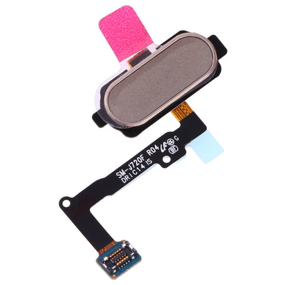 Samsung Galaxy J7 Duo SM-J720F Fingerprint Sensor Flex Cable (Gold) - Replacement Part for Mobile Repair