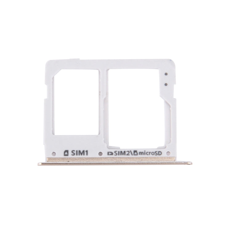 Gold SIM Card Tray & Micro SD Tray for Samsung Galaxy C5 / C5000 - High Quality Replacement Parts