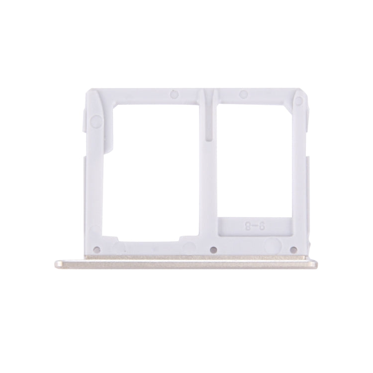 Gold SIM Card Tray + Micro SD Tray for Samsung Galaxy C7 / C7000 - High Quality Replacement Part