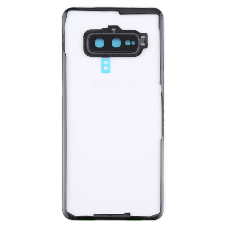 Transparent Battery Back Cover with Camera Lens Frame for Samsung Galaxy S10e (G970F/DS, G970U, G970W, SM-G9700)