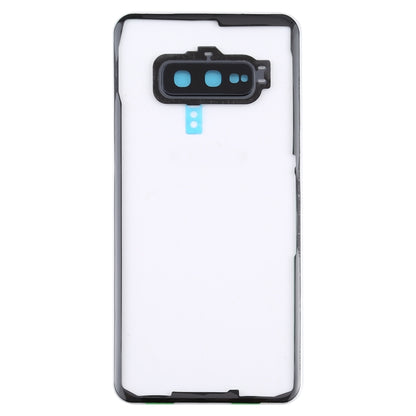 Transparent Battery Back Cover with Camera Lens Frame for Samsung Galaxy S10e (G970F/DS, G970U, G970W, SM-G9700)