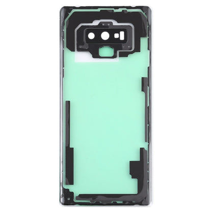 Transparent Battery Back Cover with Camera Lens Frame for Samsung Galaxy Note9 / N960D N960F Replacement