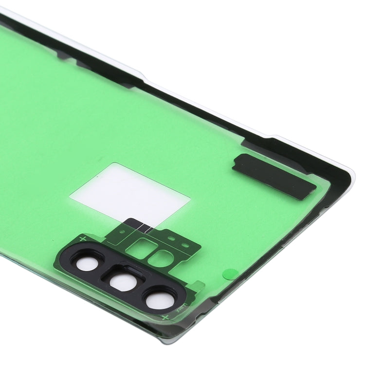 Transparent Battery Back Cover with Camera Lens Frame for Samsung Galaxy Note 10+ N975/N9750 Replacement