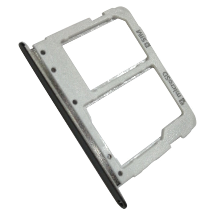 Black SIM Card Tray + Micro SD Card Tray for Galaxy Tab S3 9.7 / T825 (3G Version) - Replacement Part