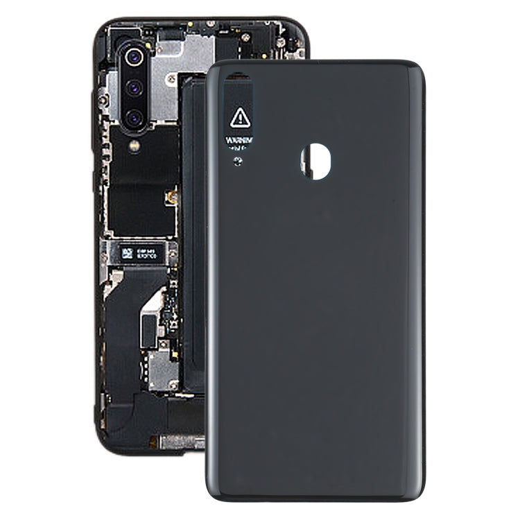 Black Battery Back Cover for Samsung Galaxy A20s - Lightweight, Durable, Compatible Replacement
