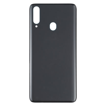 Black Battery Back Cover for Samsung Galaxy A20s - Lightweight, Durable, Compatible Replacement