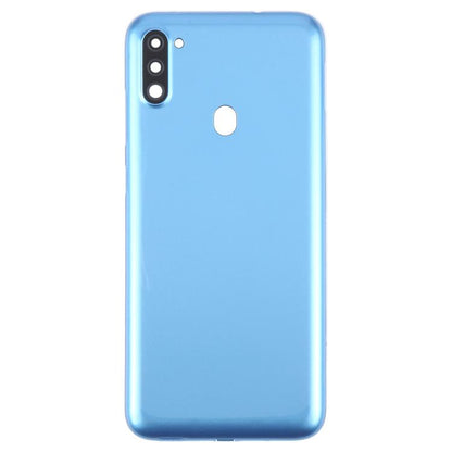 Samsung Galaxy A11 SM-A115F Blue Battery Back Cover with Camera Lens Frame Replacement