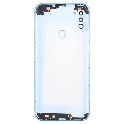 Samsung Galaxy A11 SM-A115F Blue Battery Back Cover with Camera Lens Frame Replacement