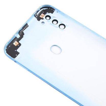 Samsung Galaxy A11 SM-A115F Blue Battery Back Cover with Camera Lens Frame Replacement